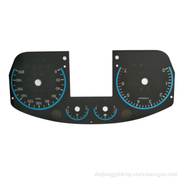 Soft Light 2D Meter Card / Plane Instrument